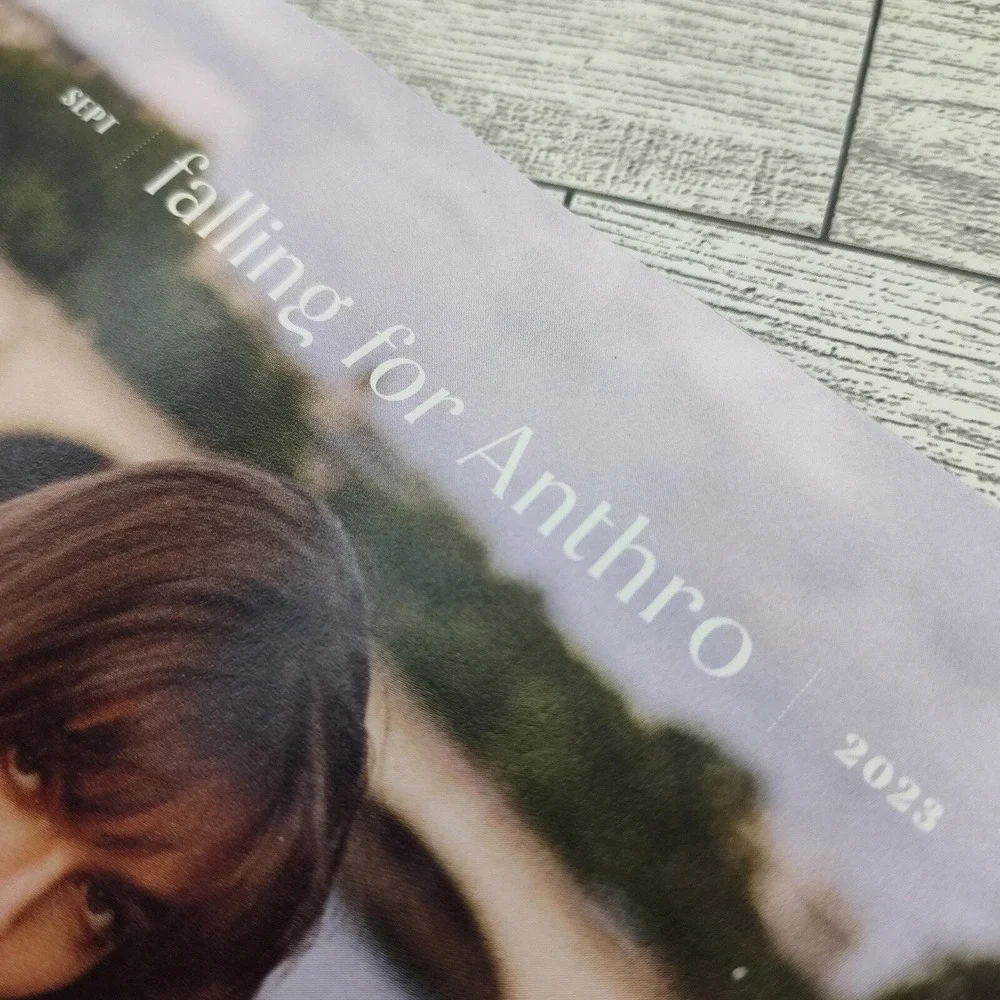 Anthropologie 2023 September Falling for‎ Anthro Catalog Lookbook Back Issue